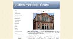 Desktop Screenshot of ludlowmethodistchurch.org